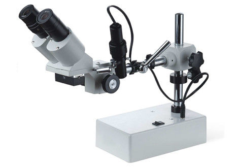 Illumination stéréo 2X/81mm stéréoscopiques du microscope LED de bourdonnement droit