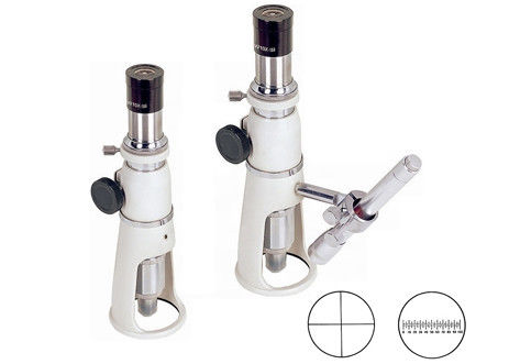Microscope de mesure portatif métallurgique optique du microscope 100X de PL10X WD 7mm