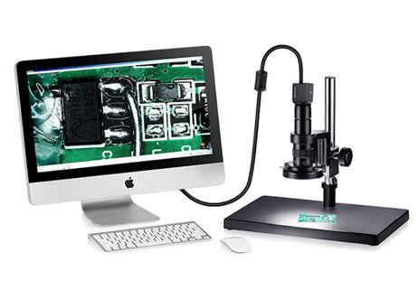 logiciel méga de pixels du microscope binoculaire 5 électroniques de 250X 2000X USB Digital
