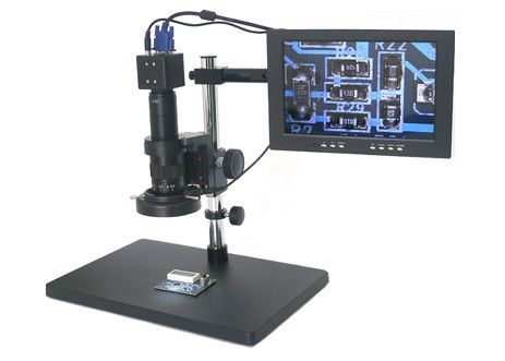 Microscope industriel Digital 21MP 16M 5M WIFI 52 LED Ring Lights de caméra de VGA