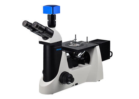 50X-1000X a inversé le microscope métallurgique équipé du vert bleu jaune et des filtres polarisants