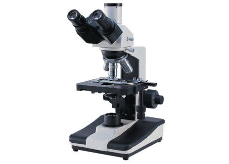 le microscope de contraste de phase de 6V 20W Trinocular a inversé le Nosepiece quadruple