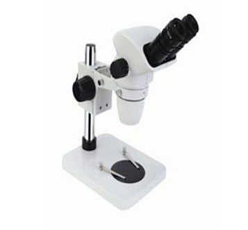 Base stéréo binoculaire de forme carrée de pilier de microscope de bourdonnement sans illumination