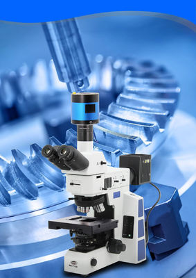 Profondeur des recherches 3D Full Auto de champ superbe, microscope métallurgique droit