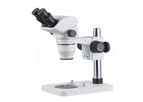 blanc binoculaire de réparation de 6.7x 45x de caméra mobile électronique de microscope