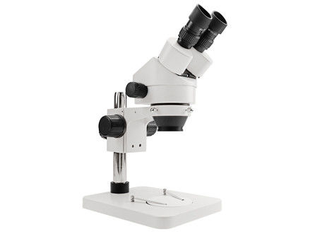 WF10X 45X a mené la métallographie stéréo de biologie de microscope binoculaire de bourdonnement de microscope de lampe
