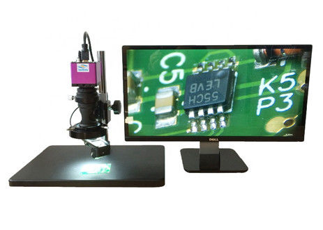Lumières du microscope LED de carte PCB Hdmi Digital du microscope électronique 1000x de HDMI