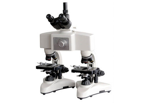 Microscope légal blanc de rapport optique du microscope de comparaison 40X 100x