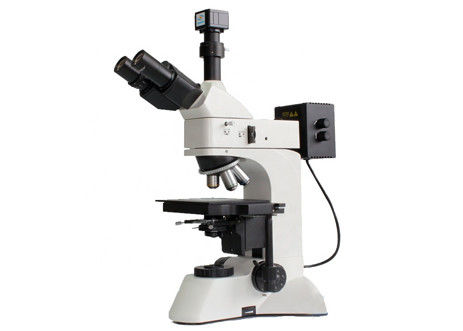 Le microscope de polarisation optique de DIC WF10X 5X 50X a reflété la source lumineuse de microscope