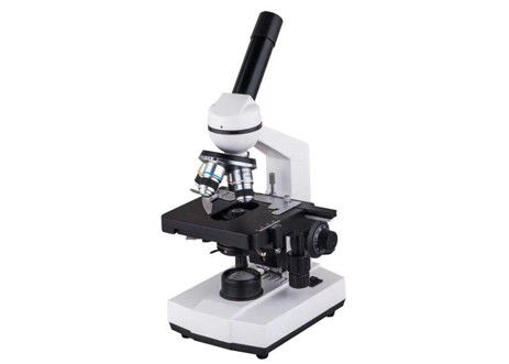 microscope composé monoculaire d'huile du microscope biologique 40X 100X de laboratoire de 115x125mm