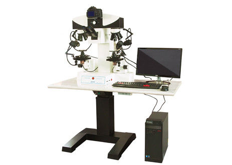 Le microscope de comparaison légal de WF20X 5W binoculaire a mené le microscope d'illumination