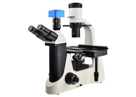 biologique de champ foncé de rapport optique de microscope de contraste de phase de 40X 640X inversé