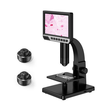 7 microscope électronique optique d'affichage d'affichage à cristaux liquides du microscope 2000X de Digital d'écran d'IPS de pouce