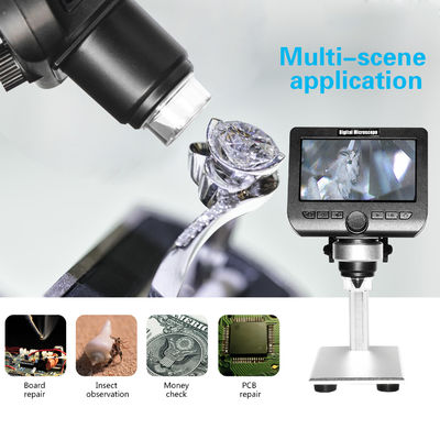 Microscope portatif tenu dans la main de la parenthèse 1080P 1000X Wifi Digital de surgeon pour l'ordinateur d'Ipad IPhone Android