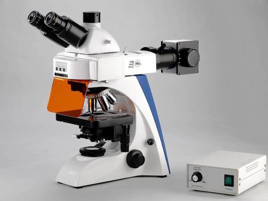 Position de polarisation intégrée du microscope biologique 4 de laboratoire de champ foncé