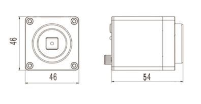 affichage de réticule d'accessoires de microscope d'appareil photo numérique de 2M HDMI