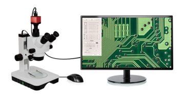 affichage de réticule d'accessoires de microscope d'appareil photo numérique de 2M HDMI