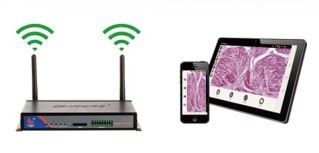 Appareil photo numérique de microscope de transfert de 60FPS WiFi 4 groupes d'affichage de réticule