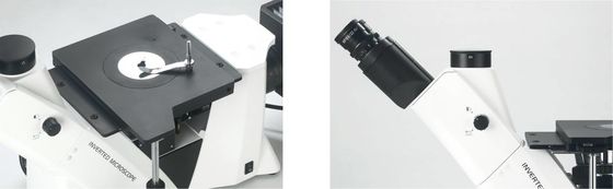 50X 1000X a inversé l'observation de polarisation de gisement foncé de microscope métallurgique