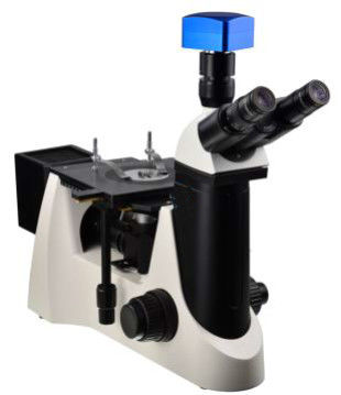 50X-1000X a inversé le microscope métallurgique équipé du vert bleu jaune et des filtres polarisants