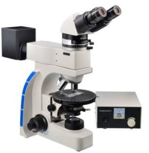 Microscope de polarisation optique binoculaire de Trinocular 40X 800X polarisant