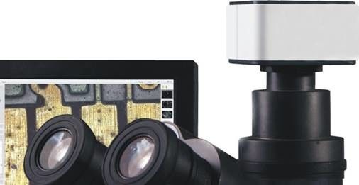 Débit d'images maximum de la caméra 22FPS de microscope du pixel 5M USB 2,0 Digital
